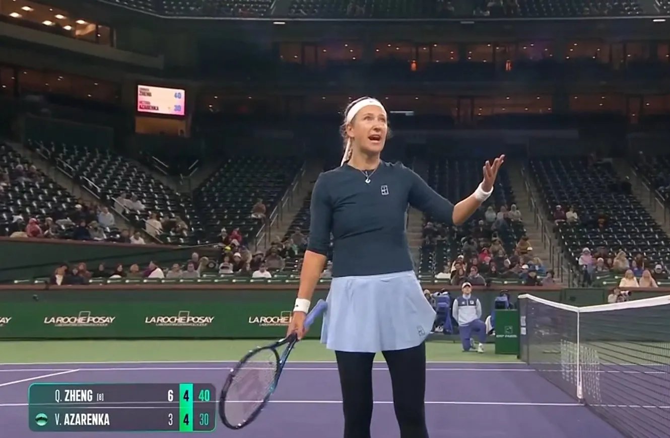 阿扎伦卡重返赛场，比赛局势复杂首场状态出色，美国队观众沸腾！的简单介绍